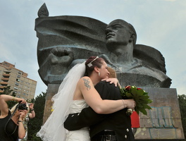 2012 am 28. Juli schottische Hochzeit