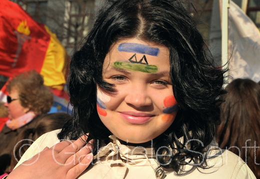 1. Mai 2013 in  Ivanovo, Russland 
