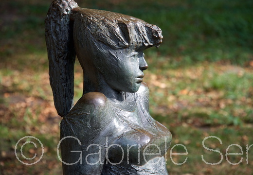 September 2014 Berlin, seit 1974 kann man sie antreffen, das Geschwisterpaar von Theo Balden