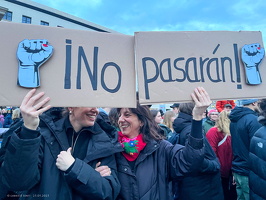 25.01.2025 Kundgebung am  Brandenburger Tor gegen AFD