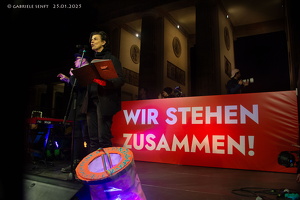 25.01.2025 Kundgebung am  Brandenburger Tor gegen AFD