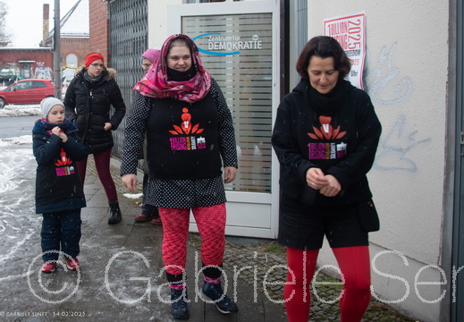 14.02.2025 One Billion Rising in Berlin Treptow Köpenick