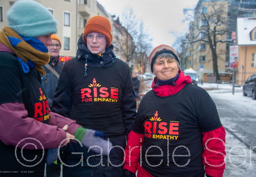 14.02.2025 One Billion Rising in Berlin Treptow Köpenick