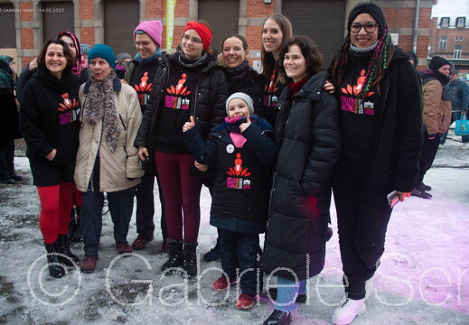 14.02.2025 One Billion Rising in Berlin Treptow Köpenick