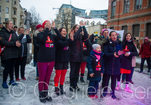 14.02.2025 One Billion Rising in Berlin Treptow Köpenick
