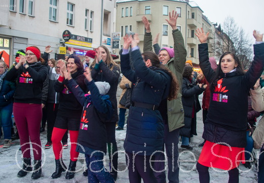14.02.2025 One Billion Rising in Berlin Treptow Köpenick