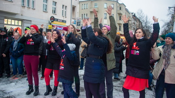 14.02.2025 One Billion Rising in Berlin Treptow Köpenick