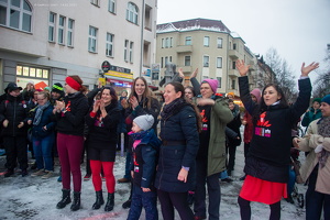 14.02.2025 One Billion Rising in Berlin Treptow Köpenick