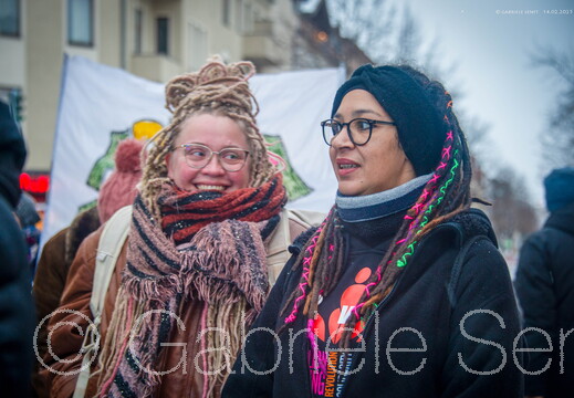 14.02.2025 One Billion Rising in Berlin Treptow Köpenick