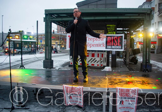 14.02.2025 One Billion Rising in Berlin Treptow Köpenick