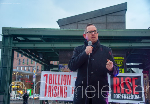 14.02.2025 One Billion Rising in Berlin Treptow Köpenick