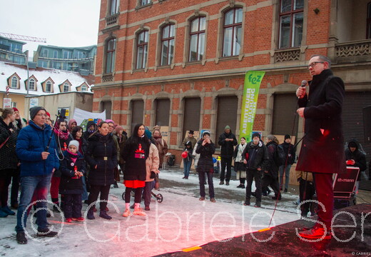 14.02.2025 One Billion Rising in Berlin Treptow Köpenick