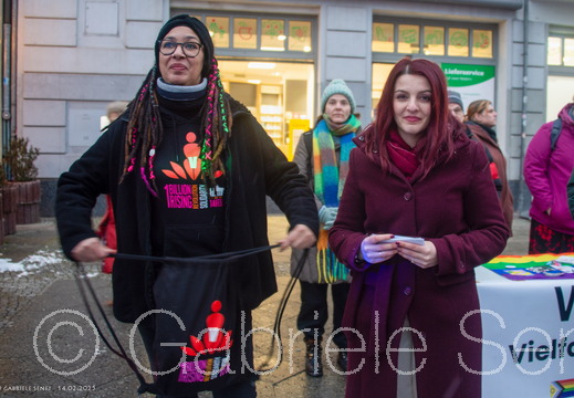 14.02.2025 One Billion Rising in Berlin Treptow Köpenick
