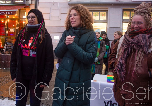 14.02.2025 One Billion Rising in Berlin Treptow Köpenick