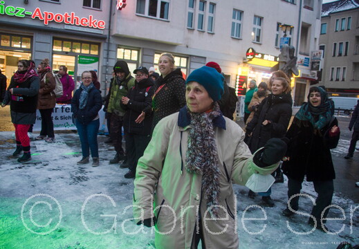 14.02.2025 One Billion Rising in Berlin Treptow Köpenick