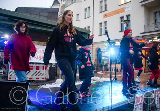 14.02.2025 One Billion Rising in Berlin Treptow Köpenick