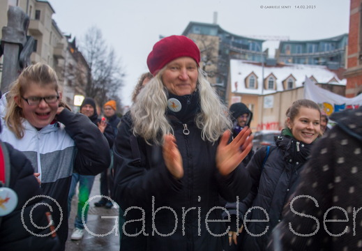 14.02.2025 One Billion Rising in Berlin Treptow Köpenick