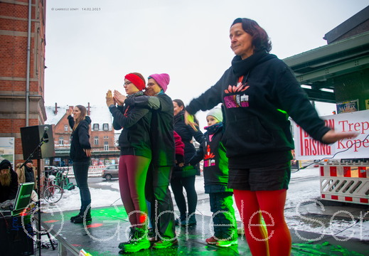 14.02.2025 One Billion Rising in Berlin Treptow Köpenick