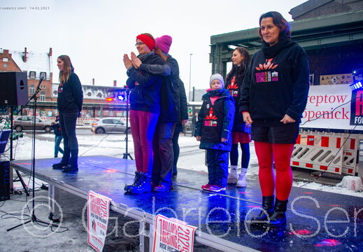 14.02.2025 One Billion Rising in Berlin Treptow Köpenick