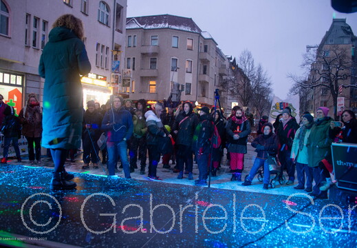 14.02.2025 One Billion Rising in Berlin Treptow Köpenick