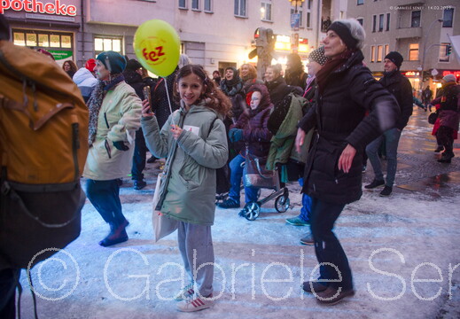 14.02.2025 One Billion Rising in Berlin Treptow Köpenick