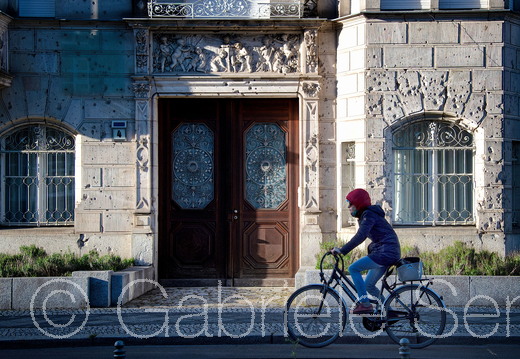 April 2020 Einschüsse an der Villa Parey Berlin
