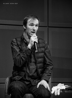 05.04.2025 Arthur Bondar, ukrainischer Fotograf und Archivar bei einem Ausstellungsgespräch in Neuhardenberg