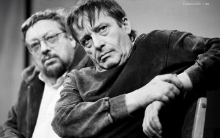 1988 Heiner Carow und Hans Reiner Bredemeyer (l,)