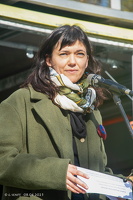 08.04. 2025 Alina Voinea, bei der Demo zum Welt Roma Tag in Berlin