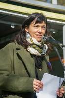 08.04. 2025 Alina Voinea, bei der Demo zum Welt Roma Tag in Berlin