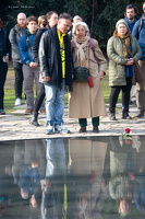 08.04.2025 –  Aktionen zum Welt-Roma Tag in Berlin, am Mahnmal für die ermordeten Sinti und Roma in Tiergarten