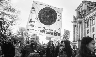 08.04.2025 –  Aktionen zum Welt-Roma Tag in Berlin, Demonstaration 