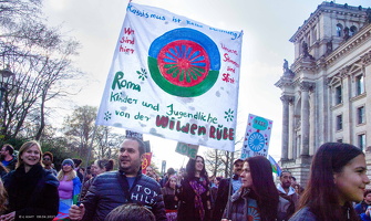 08.04.2025 –  Aktionen zum Welt-Roma Tag in Berlin, Demonstaration 