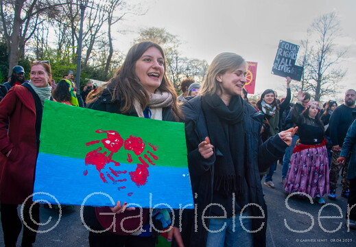 08.04.2025 –  Aktionen zum Welt-Roma Tag in Berlin, Demonstaration 