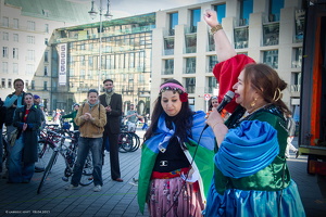 08.04.2025 –  Aktionen zum Welt-Roma Tag in Berlin, Demonstaration 