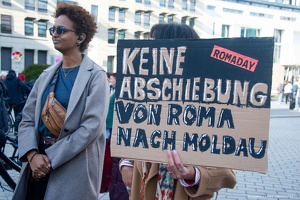 08.04.2025 –  Aktionen zum Welt-Roma Tag in Berlin, Demonstaration 