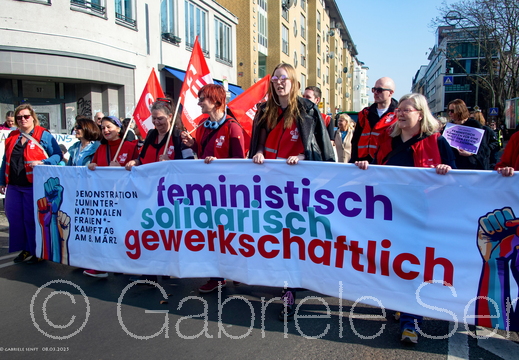 08.03.2025 Frauentagsaktion in Berlin