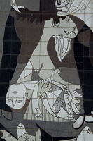 23.04.2017 Gernika , Detail aus Wandbild