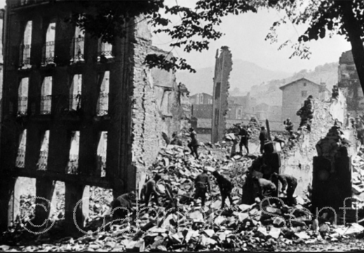 Repro einer historischen Aufnahme von 1936