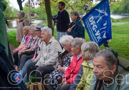 23.04.2025 am Platz des 23. April in Berlin Köpenick