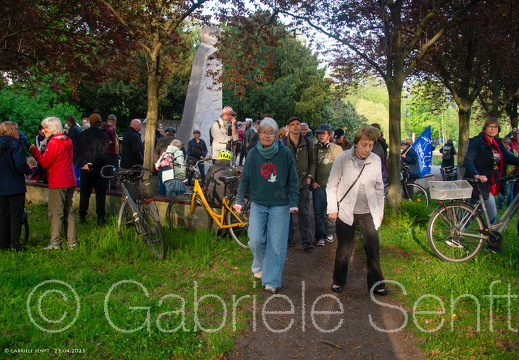23.04.2025 Kundgebung am Platz des 23. April, 80. Jahrestag der Befreiung Köpenick 1945