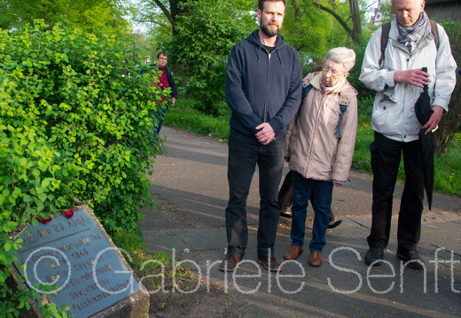 23.04.2025 Kundgebung am Platz des 23. April, 80. Jahrestag der Befreiung Köpenick 1945