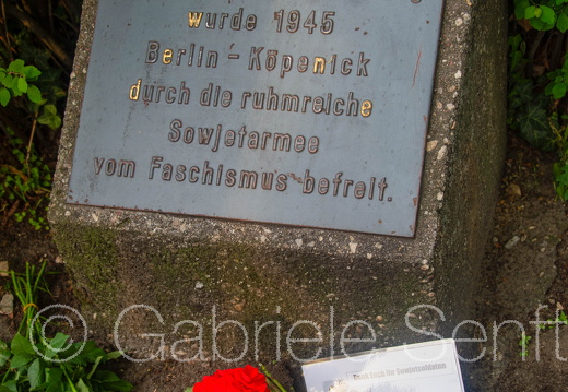 23.04.2025 Kundgebung am Platz des 23. April, 80. Jahrestag der Befreiung Köpenick 1945