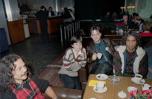 1988 Hotel Stadt Berlin, vor Tourbeginn m. Gabriele Senft