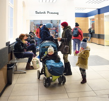 Februar 2015 im Bahnhof von Kostrzyn nad Odra