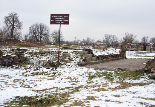 Februar 2015 im Areal der ehemaligen Festung Küstrin 