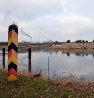Februar 2015 Blick über die Oder
