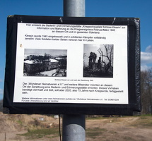 April 2020 Informationstafel für Klessin