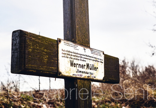 März 2015 Feldgrab an der Landstraße nach Reitwein