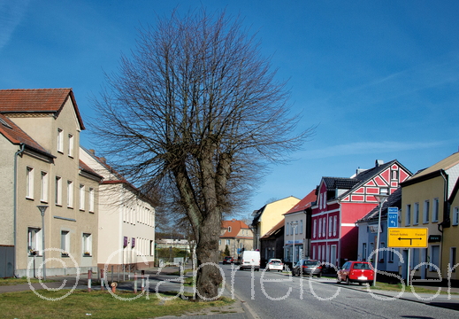 April 2020 Stadtansicht von Halbe